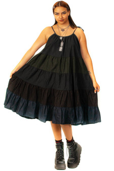 Vintage 90's Black Lily Dress