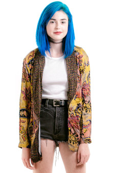 Vintage 90's Printed Princess Jacket