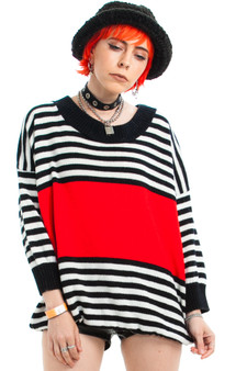 Vintage 80's Newspaper Sweater