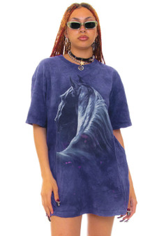 Vintage Y2K Lonesome Pony Tie-Dye T-Shirt