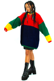 Vintage 90's Colorblock Sweater