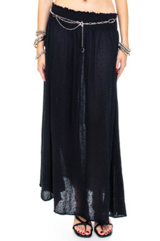 Vintage Y2K Zadig & Voltaire Black Maxi Skirt