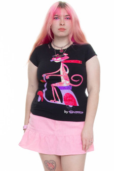 Vintage Y2K Bubble Gum Pink Lace Silk Cami 1