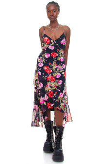 Vintage Y2K Romantic Floral Dress