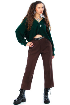 Vintage 70's Levi's Chocolate Brown Action Slacks