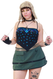 Vintage 90's Daisy Bandana Top