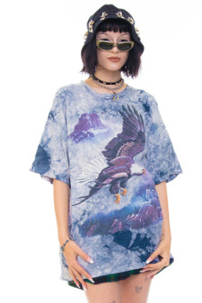 Vintage 90's Distressed Eagle T-Shirt 1
