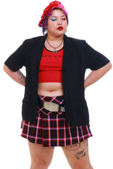 Vintage 90's Black Button Up Short Sleeve