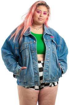 Vintage 90's Legends Flannel-Lined Denim Jacket