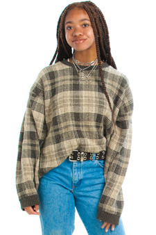 Vintage 90's Liberty Plaid Sweater