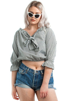 Not-Quite-Vintage French Kitty Top