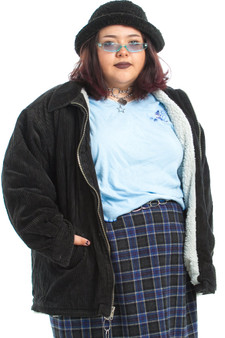 Vintage 90's Burnside Corduroy Jammer Jacket