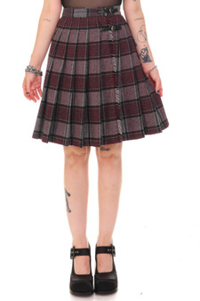 Vintage 90's Grunge Plaid Skirt