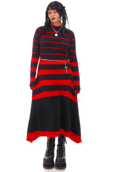 Not-Quite-Vintage Tommy Hilfiger Striped Sweater Dress