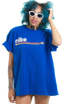Vintage 90's NIKE Rainbow Stripe Tee
