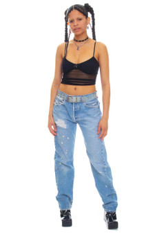 Vintage 90's 501 Levi's Distressed Denim Jeans