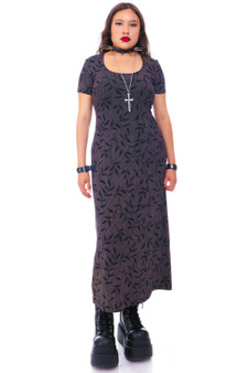 Vintage 90's Zoe Patchwork Floral Maxi Dress