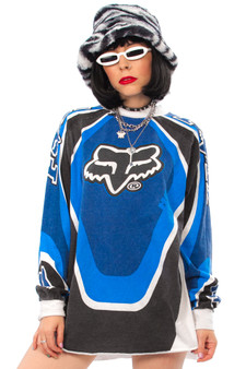 Vintage 90's Fox Racing Long-Sleever