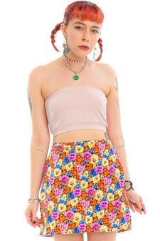 Vintage 90's Heidi Floral Mini Skort 1