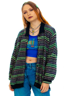 Vintage 90's Gretel Collared Cardigan