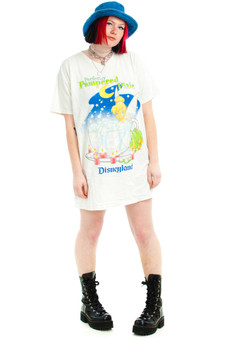 Vintage 90's Tinkerbell T-Shirt Dress