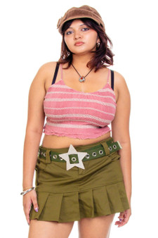 Vintage Y2K Pink Stitch Tank Top