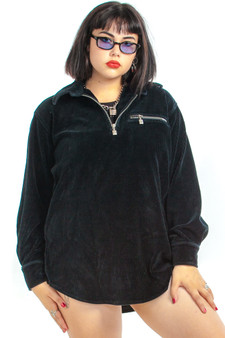 Vintage Y2K Feisty Rib Knit Pullover