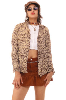 Vintage 90's Awesome Daisy Button Up Blouse