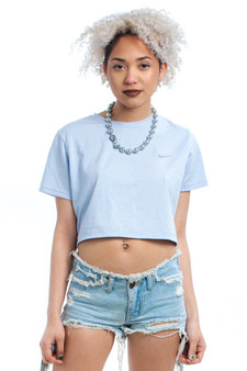 Not-Quite-Vintage Just Do It Crop Top