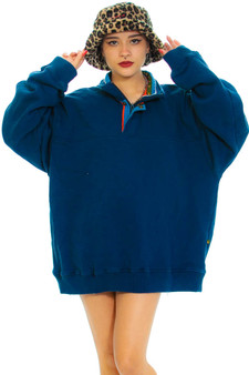 Vintage 90's Orvis Quarter Zip Sweater