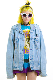 Vintage 90's Distressed Blue Jean Baby