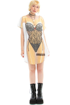 Vintage 90's Total Hottie T-Shirt Dress