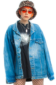 Vintage 90's Search & Destroy Denim Jacket