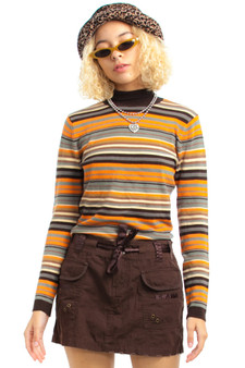 Vintage 90's Esprit Autumn Stripe Sweater