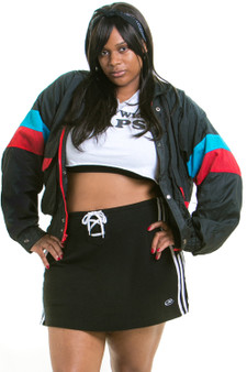 Vintage 90's Sporty Stripe Windbreaker