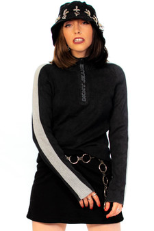 Vintage Y2K DKNY Jeans Rib Knit Turtleneck