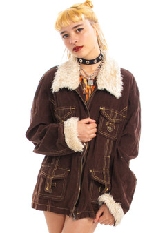 Vintage 90's Does 70's Rolla Corduroy Jacket