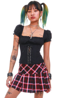 Alice Black Underbust Corset Top