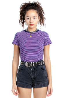 Vintage 90's Ralph Lauren Striped Baby Tee