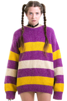 Vintage 90's Lilac Mornings Chunky Knit Pullover