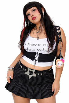 TUNNEL VISION SECONDHAND (GRADE A) Ren Faire Black Vest