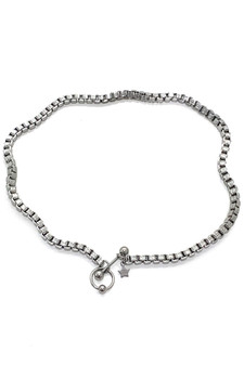 TUNNEL VISION SECONDHAND (GRADE A) Pierced Necklace Details Stainless steel necklace