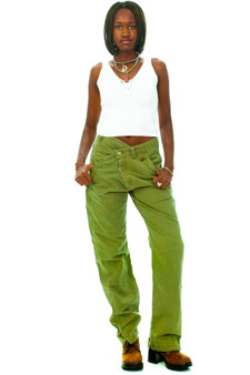 Vintage 90's Olive Green Carhartt Crossover Carpenter Pants