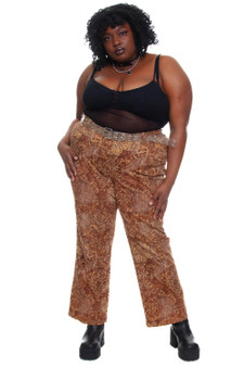 Vintage 90's Brocade High Waisted Pants