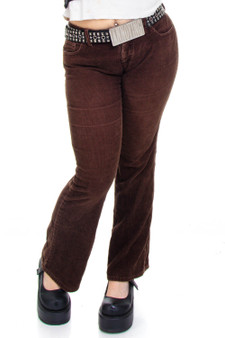 Vintage Y2K Brown Corduroy Pants