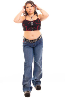 Vintage Y2K Essential Mudd Stretch Flares