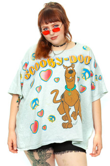 Vintage 90's Peace & Love Scooby-Doo T-Shirt