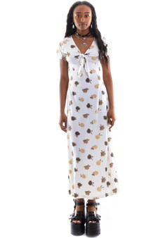 Vintage 90's In Charge Floral Maxi Dress