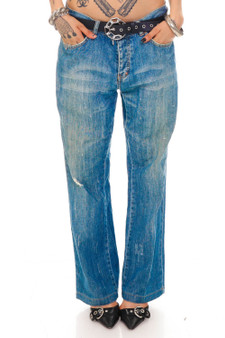 Vintage Y2K Calvin Klein Boyfriend Distressed Denim Jeans