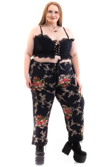 Vintage 90's Fancy Floral Pants